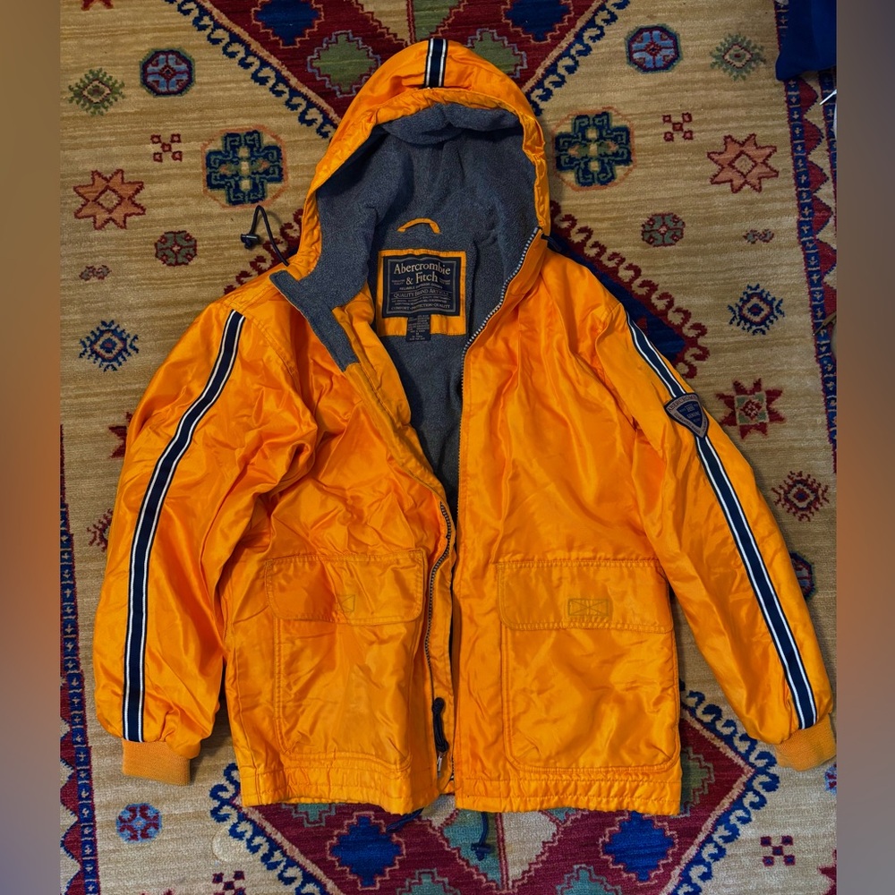 Vintage Abercrombie lined windbreaker